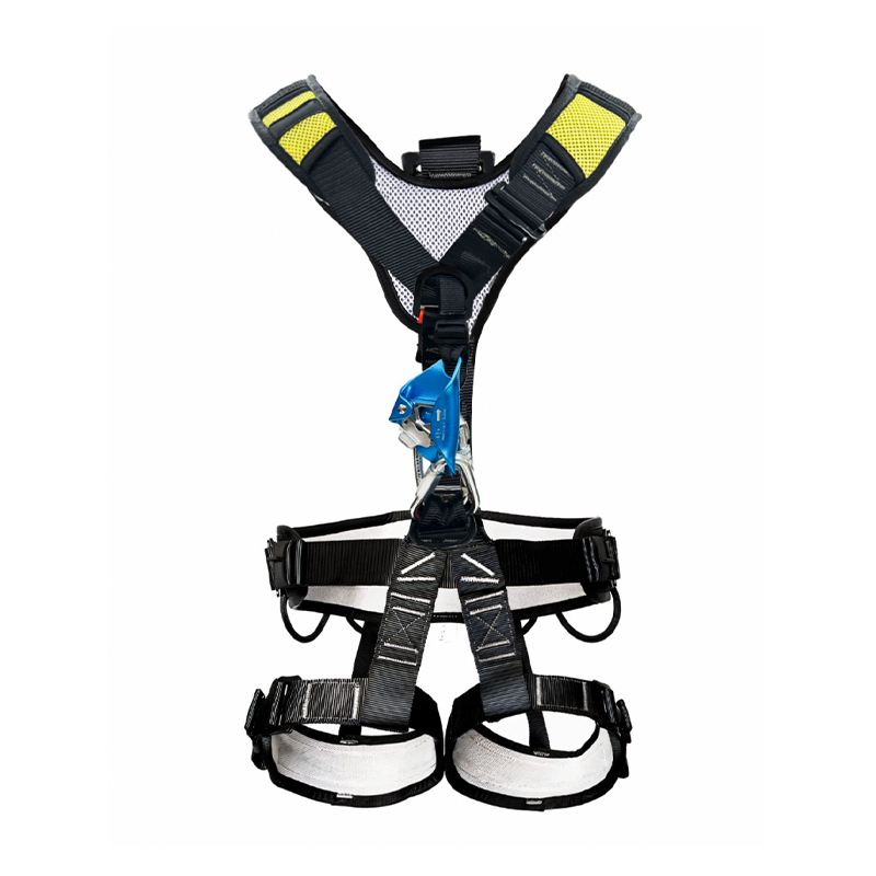 S-10035 Imbracatura di sicurezza per tutto il corpo da alpinismo (discensore toracico staccabile)