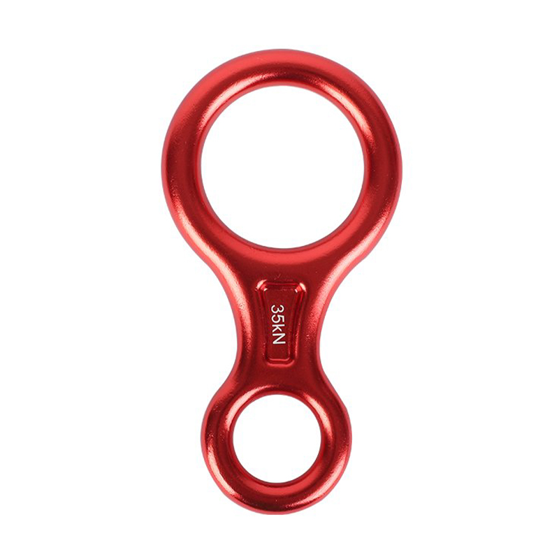 HT-XJ-01 Discensore da arrampicata con anelli in alluminio a forma di 8
