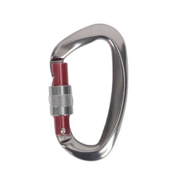 HT-G-0002 Moschettone in alluminio con chiusura manuale